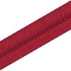 Nylon Zipper Long Chain Red